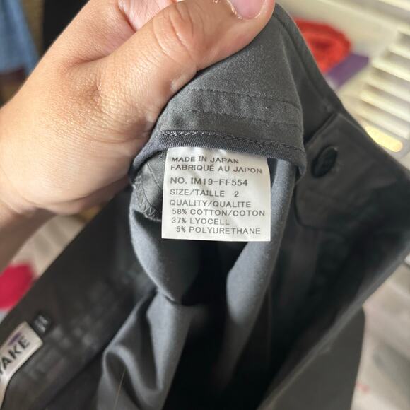 Issey Miyake Ankle Zip Pants Grey Size 2 - Picture 4 of 4